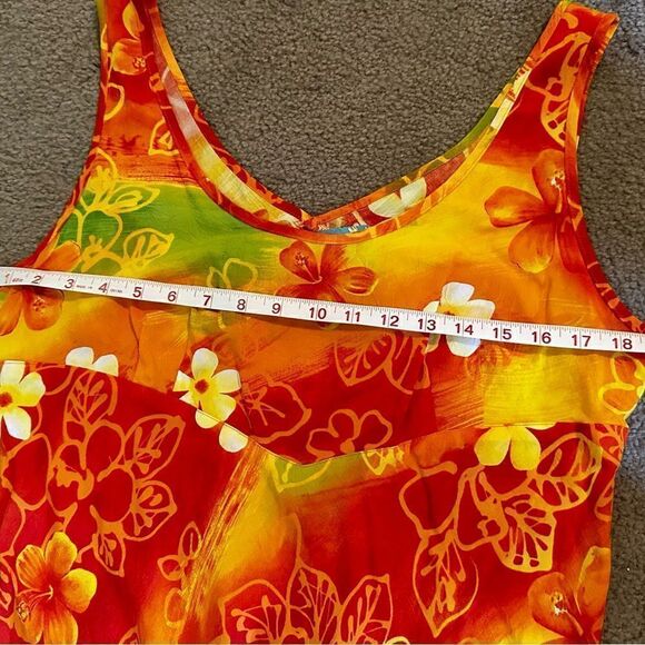 Jams World Hula Moon Fireflower Sundress XL NWT - Picture 6 of 8